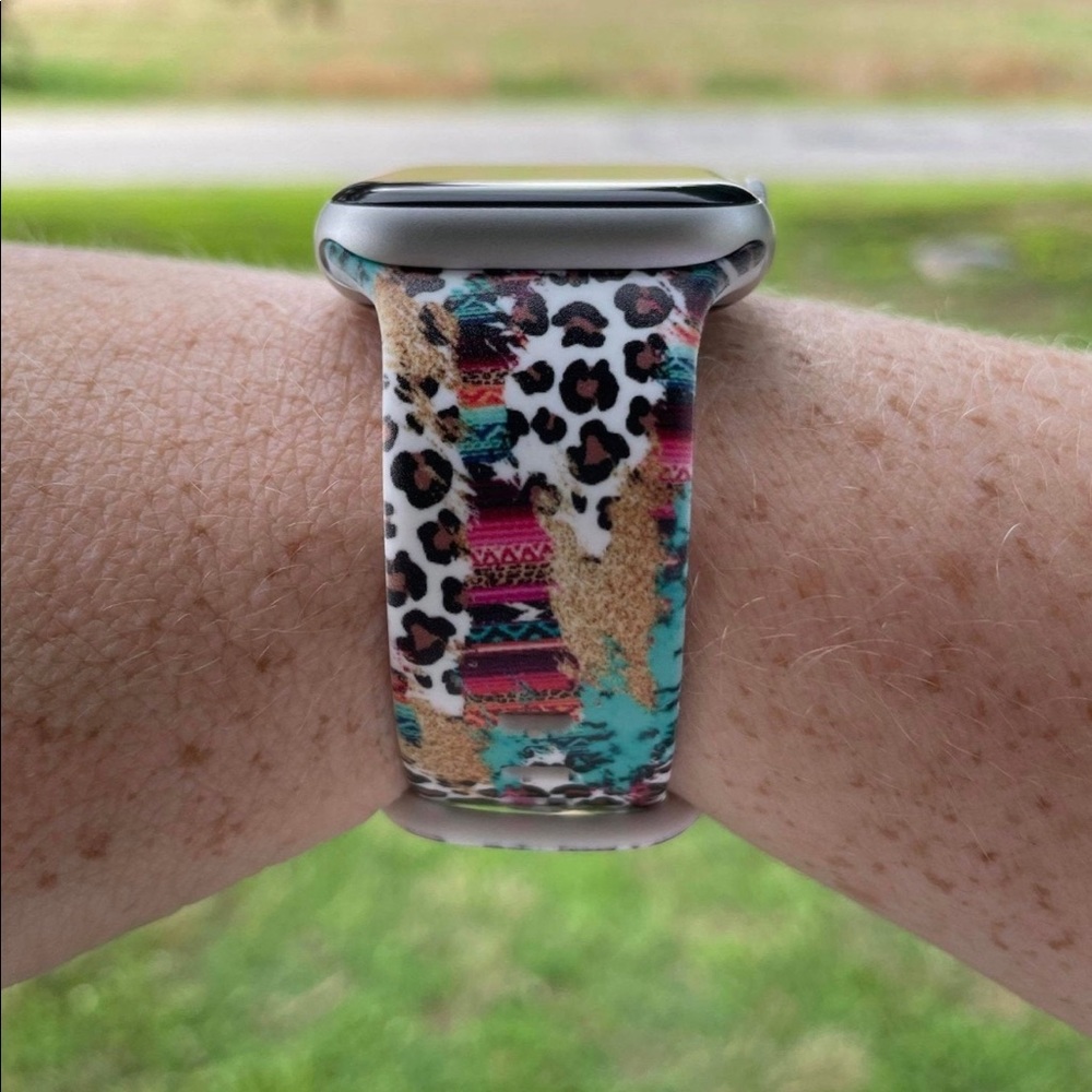 Western Leopard Watch Band